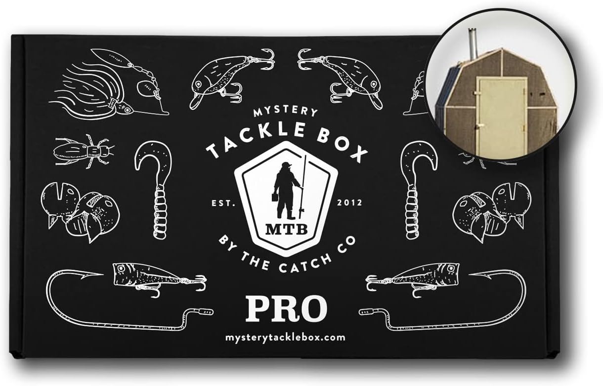 Catch Co Mystery Tackle Box PRO Ice Fishing Kit