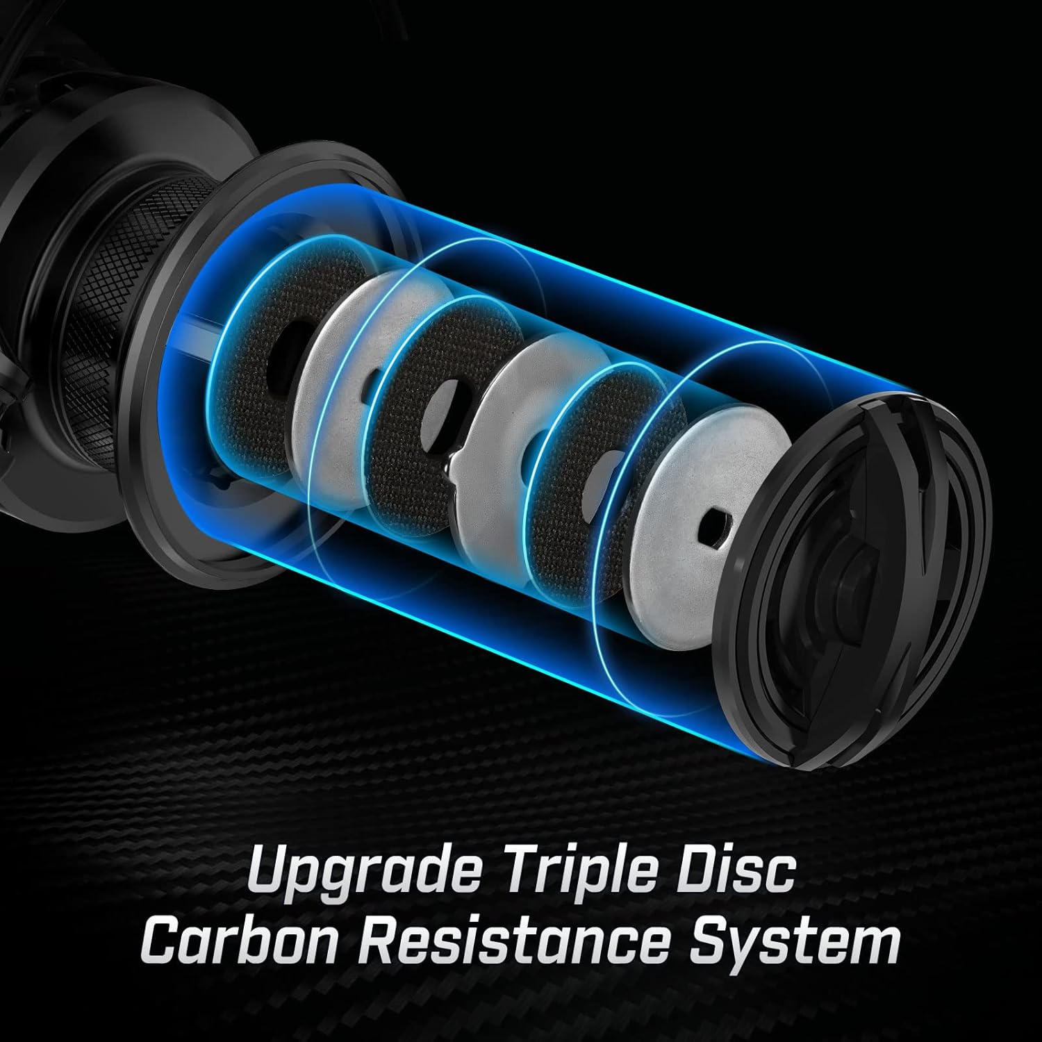 Piscifun Carbon X II Spinning Reels, Light to 5.5oz, Upgrade Carbon Frame Rotor, 22LBs Max Drag, 10+1 Shielded BB, 6.2:1/5.2:1, Smooth Powerful Freshwater Saltwater Spinning Fishing Reel - Image 8